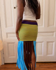 Reckless Summer Fringe Skirt