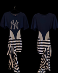 Reconstructed Yankees Dresses - XS