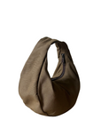 Tan Slouchy Moon Bag - Small