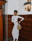 Sheer Maxi Dress - Off White