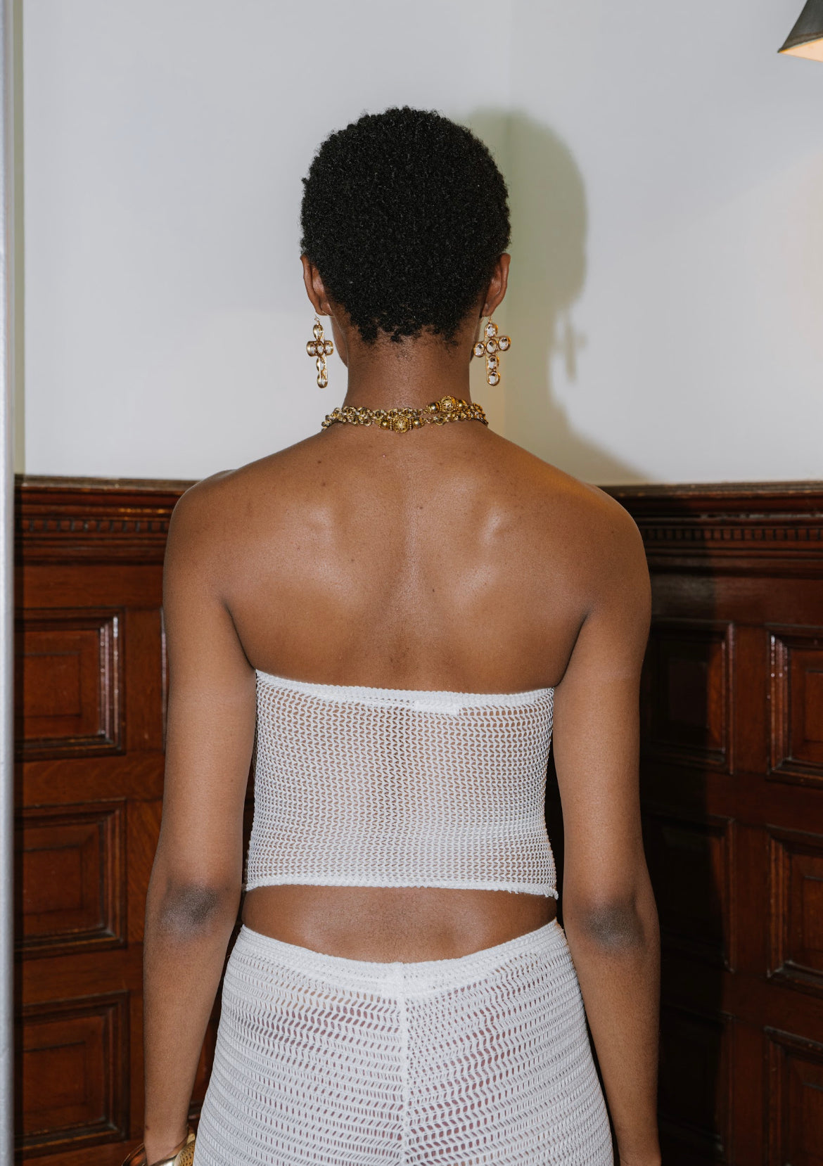 Knit Tube Top - White – JJVINTAGE LLC