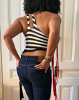 Just Do It One Shoulder Asymmetric Top - M