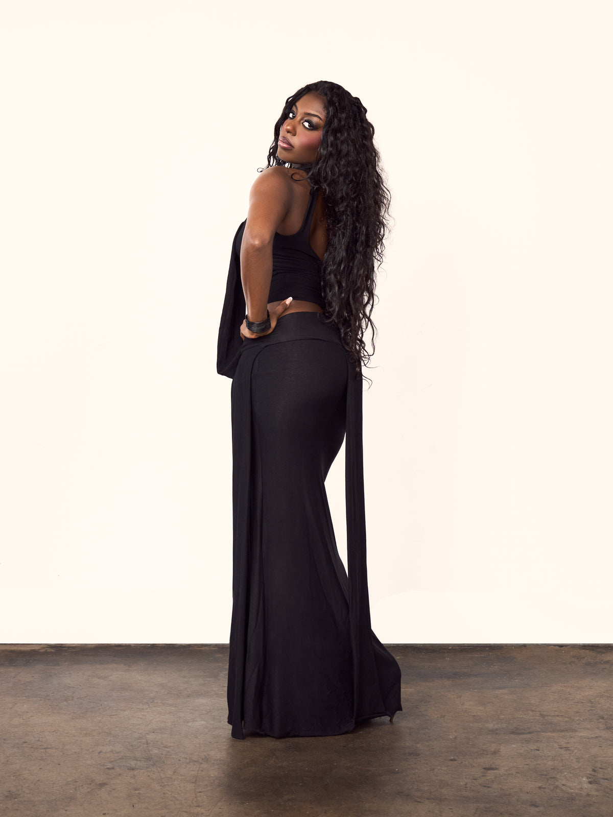 Unravel Me Maxi Skirt