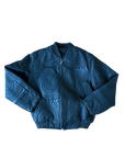 Vintage Leather Embroidered Jacket